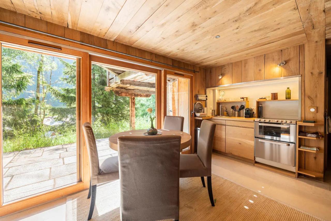 Chalet Ananda Avec Sauna, Baignoire Balneo Et Terrasse Chamonix Exterior foto