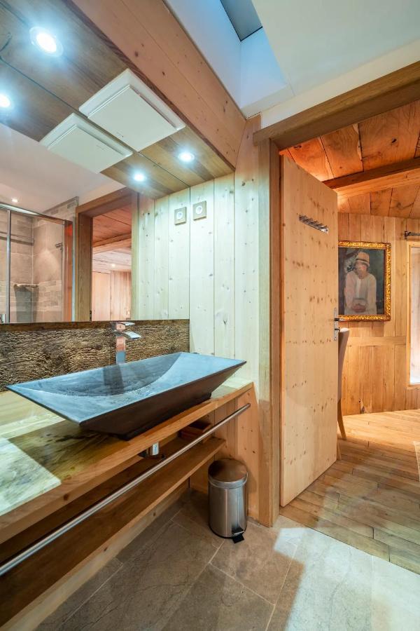 Chalet Ananda Avec Sauna, Baignoire Balneo Et Terrasse Chamonix Exterior foto